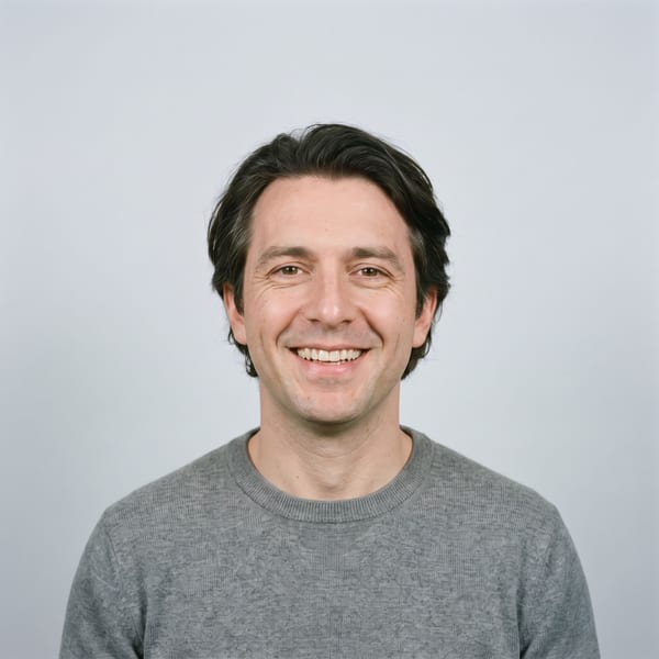 Open-mouthed smile showing teeth